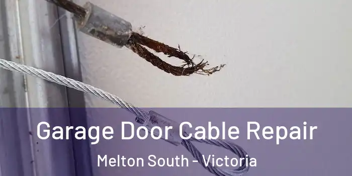 Garage Door Cable Repair Melton South - Victoria