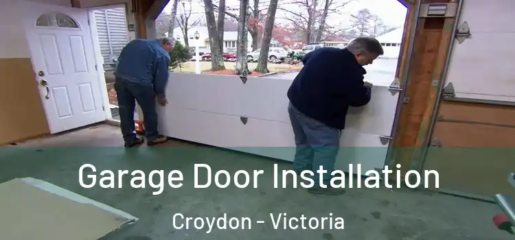 Garage Door Installation Croydon - Victoria