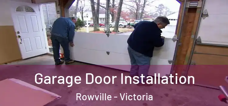 Garage Door Installation Rowville - Victoria