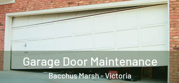 Garage Door Maintenance Bacchus Marsh - Victoria