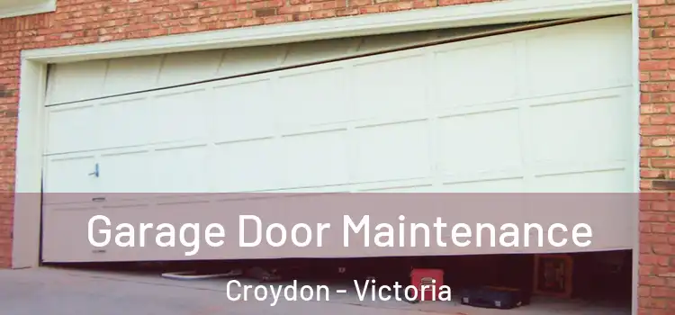 Garage Door Maintenance Croydon - Victoria