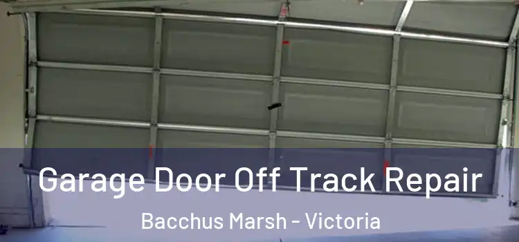 Garage Door Off Track Repair Bacchus Marsh - Victoria