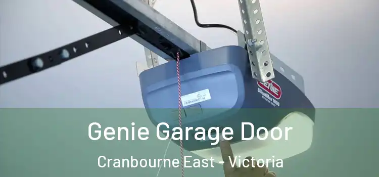 Genie Garage Door Cranbourne East - Victoria