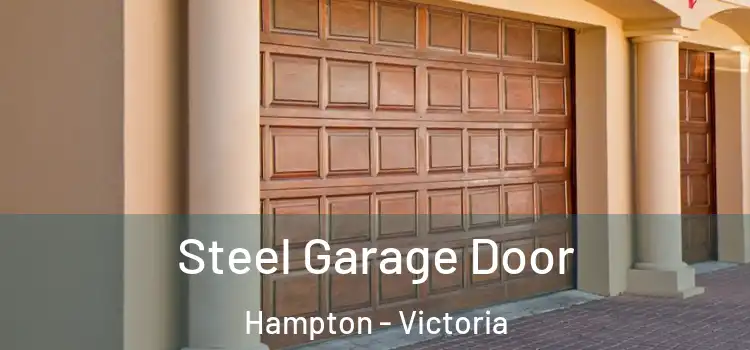 Steel Garage Door Hampton - Victoria