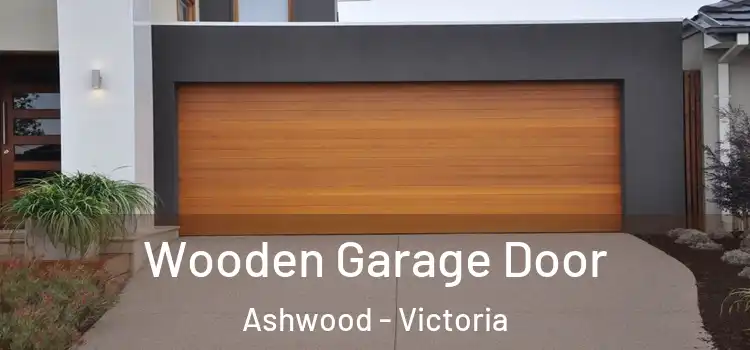 Wooden Garage Door Ashwood - Victoria