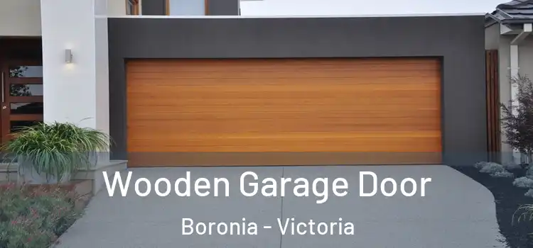 Wooden Garage Door Boronia - Victoria