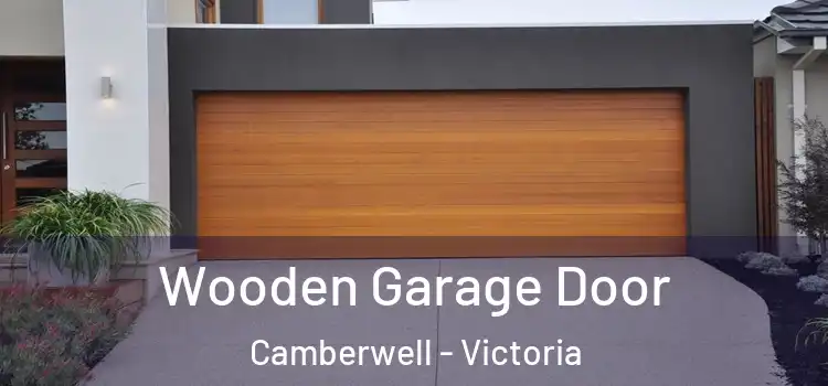 Wooden Garage Door Camberwell - Victoria