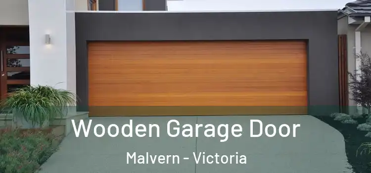 Wooden Garage Door Malvern - Victoria