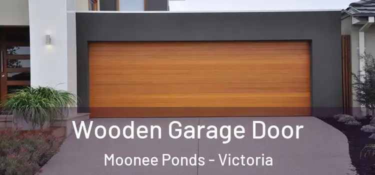 Wooden Garage Door Moonee Ponds - Victoria