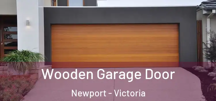 Wooden Garage Door Newport - Victoria