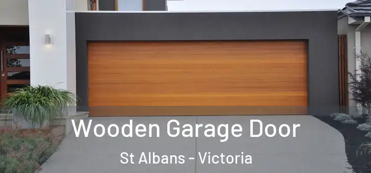 Wooden Garage Door St Albans - Victoria